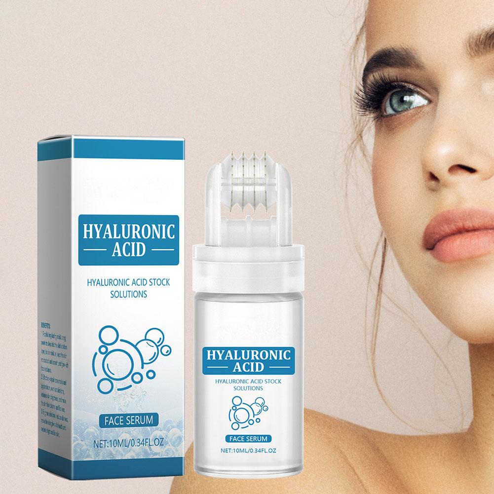 Face Moisturizer - เซรั่มบำรุงผิวหน้าไฮยาลูรอนิก แอซิด ขนาด 10 มล. พร้อมหัวลูกกลิ้ง