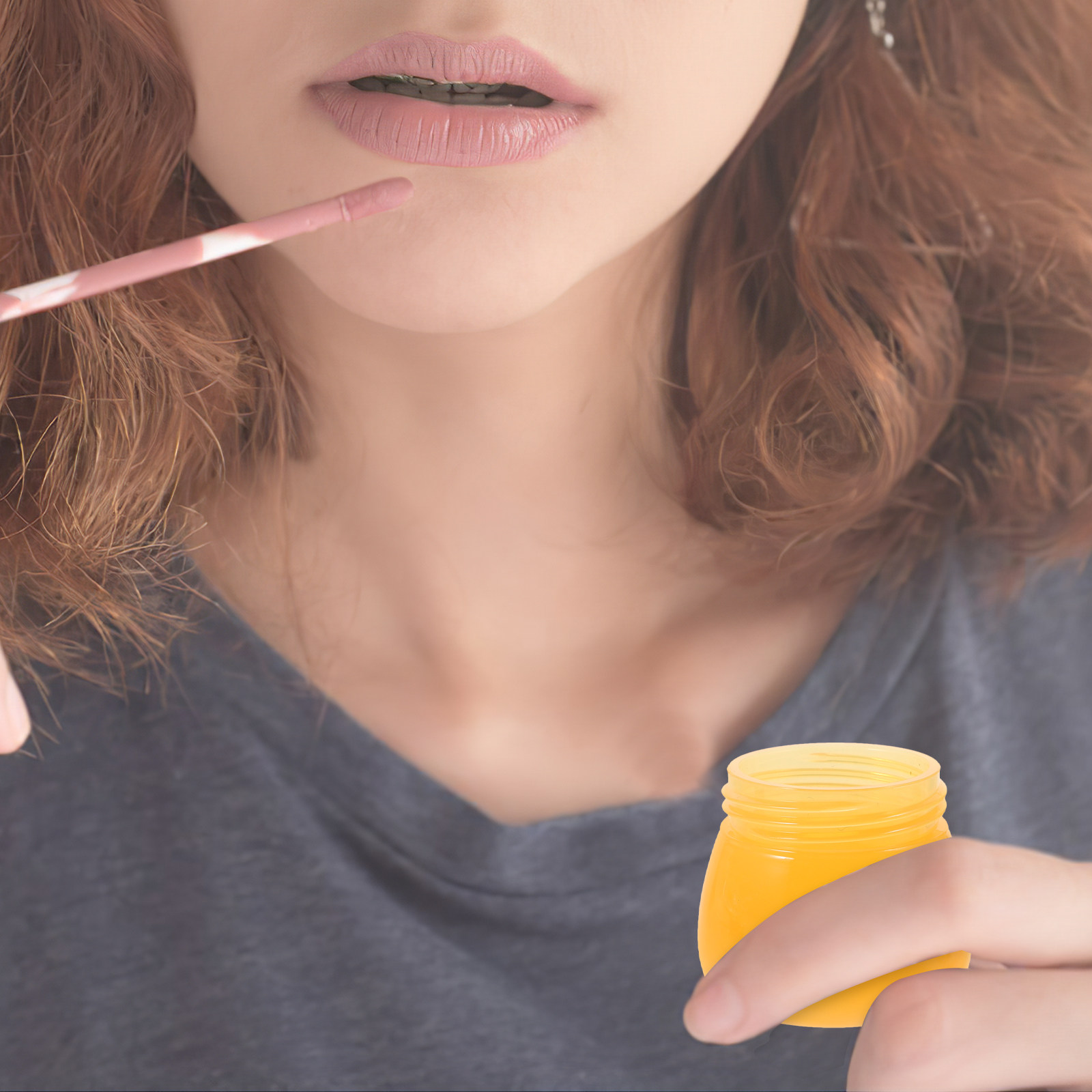 Lip Balm - กระปุกเปล่าสำหรับลิปบาล์ม กระปุกครีมขนาดเล็กแบบเติมได้ กระปุกใส่ครีมตัวอย่าง กระปุกขนาดเล็กสำหรับพกพาพร้อมฝาปิด 6 กรัม