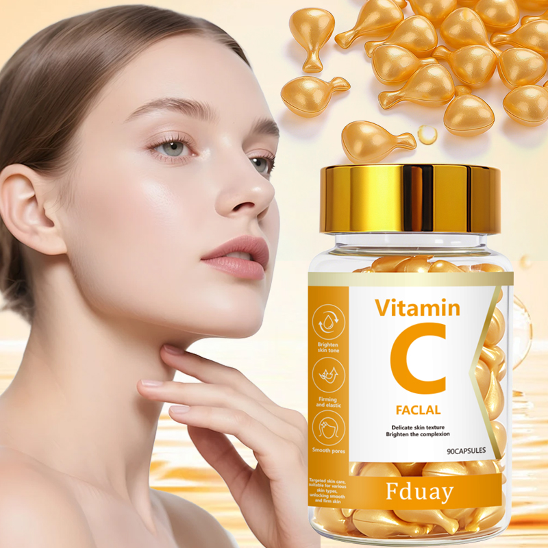 Vitamin C Serum - วิตามินซี ดีพ มอยส์เจอร์ไรซิ่ง แคปซูล เอสเซนส์ บำรุงผิวล้ำลึกและปรับผิวให้กระจ่างใส