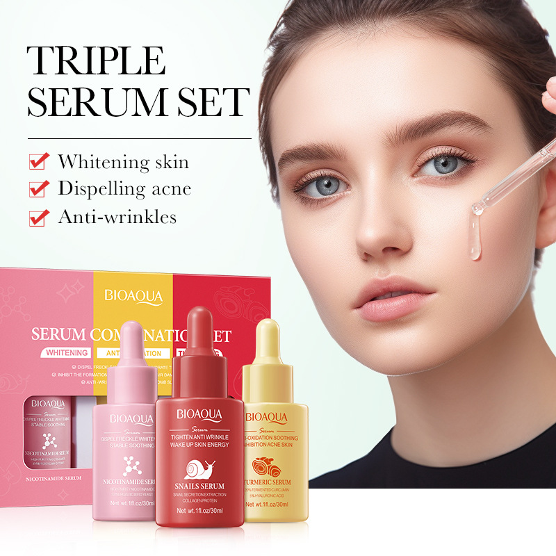 3 ชิ้น/เซ็ต BIOAQUA Vitamin C  - Vitamin C Serum บทวิจารณ์และราคา