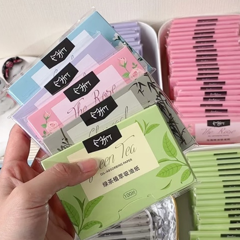 100 ชิ้น/ชุด กระดาษซับน้ำมันสำ - Face Oil บทวิจารณ์และราคา