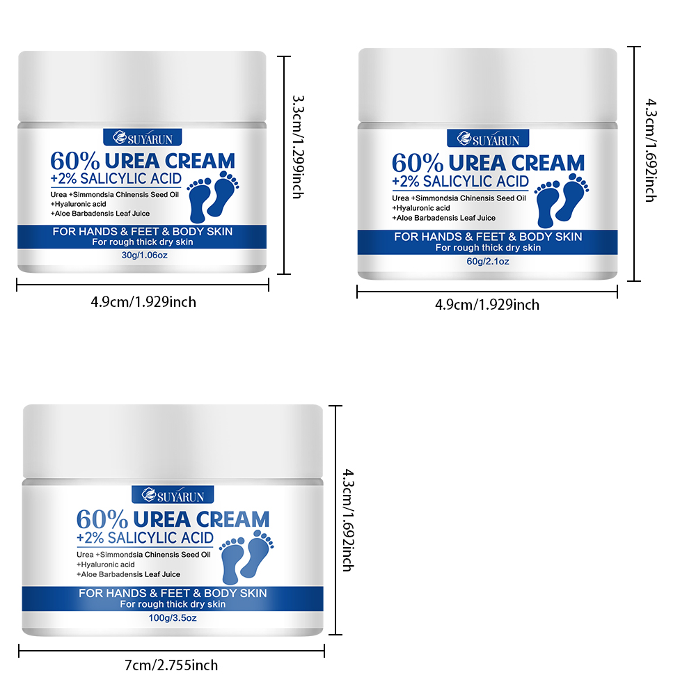 ซูยารุน ยูเรีย 60% + กรดซาลิไซ - Urea Foot Cream บทวิจารณ์และราคา