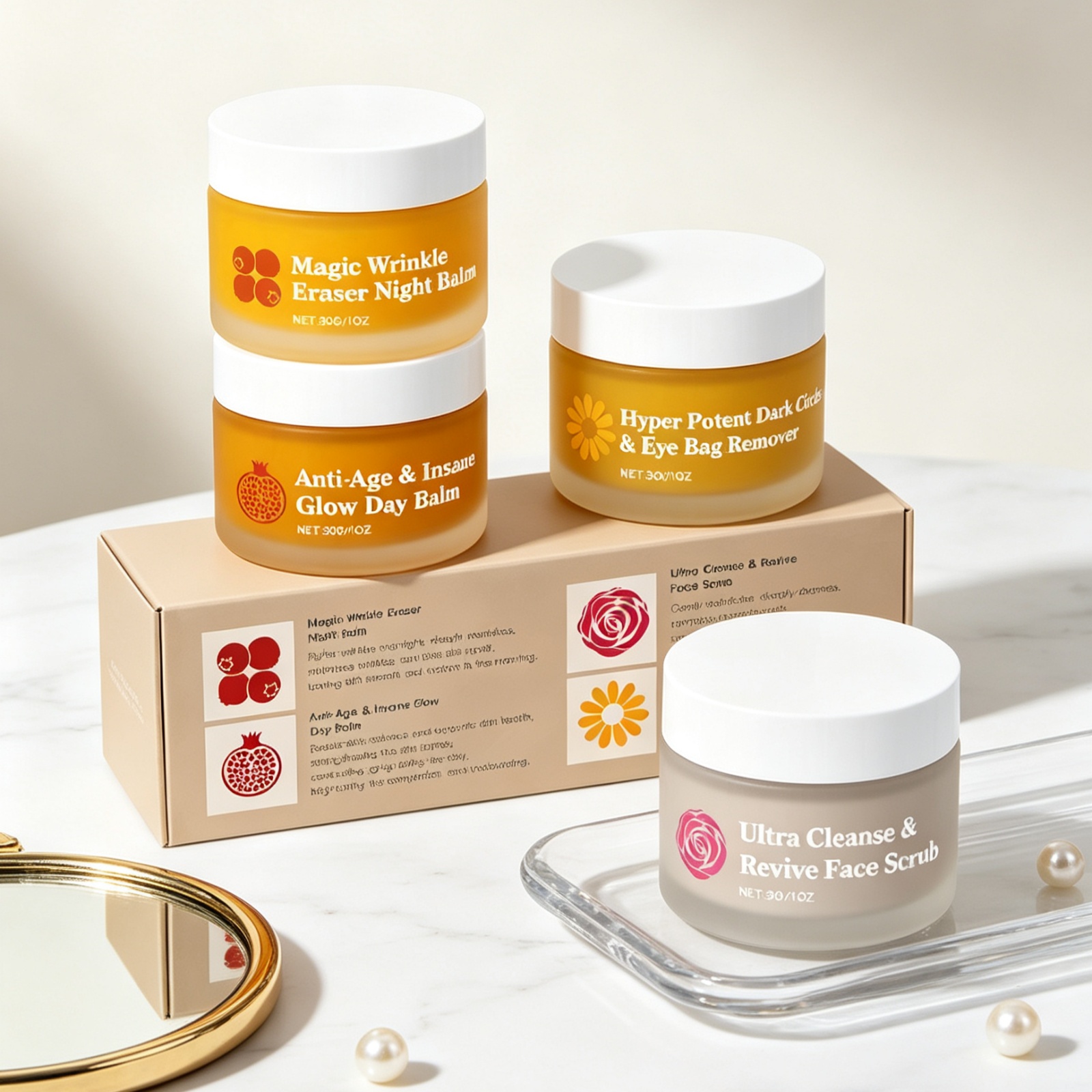 ชุดบำรุงผิวหน้ากลางวันและกลางค - Night Cream บทวิจารณ์และราคา