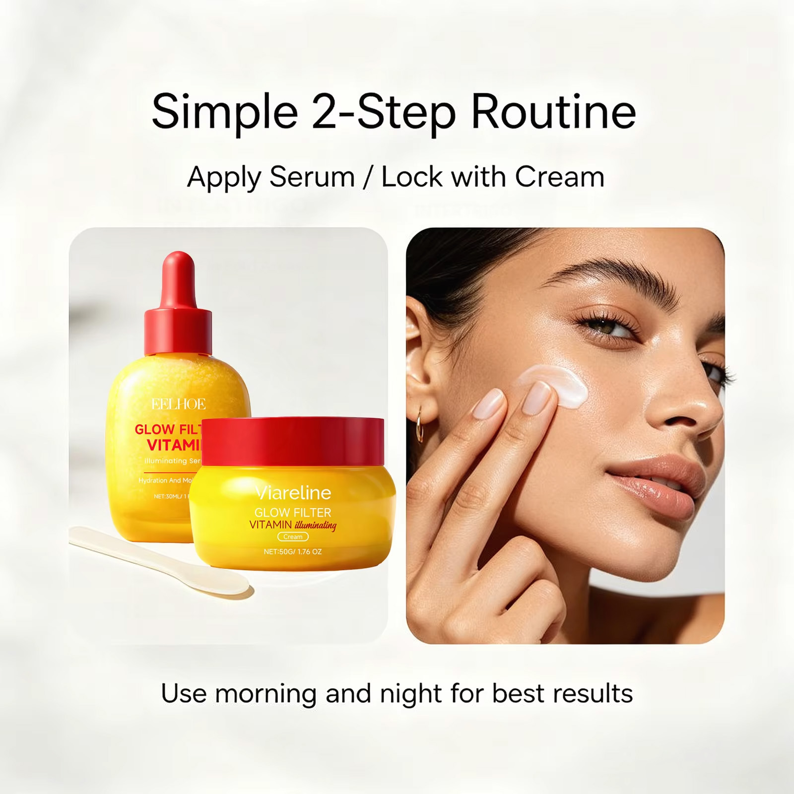 เซรั่มและครีมบำรุงผิวหน้าสูตรว - Vitamin C Serum บทวิจารณ์และราคา