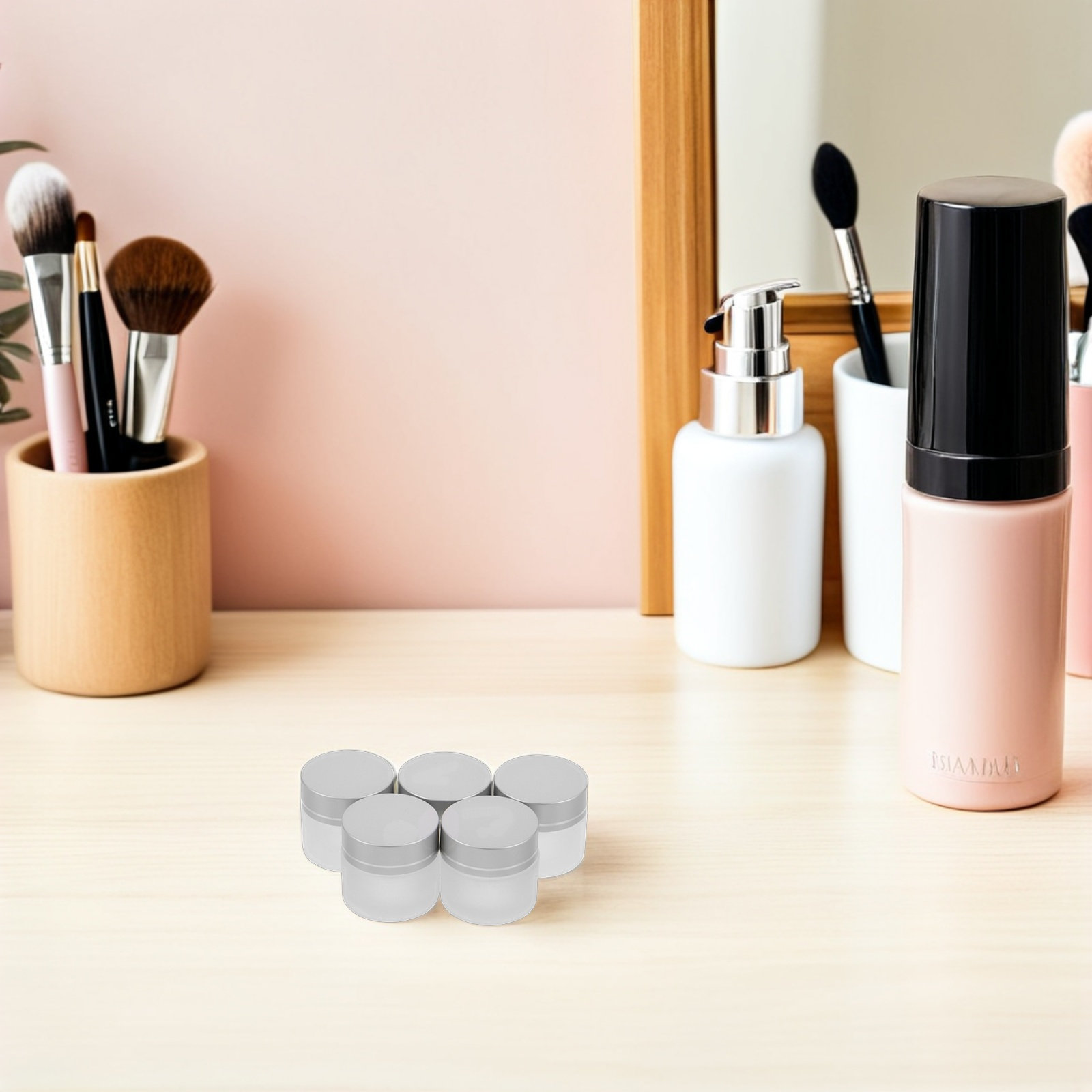 15 ชิ้น ขวดแก้วฝ้า กระปุกตัวอย - Body Lotion บทวิจารณ์และราคา