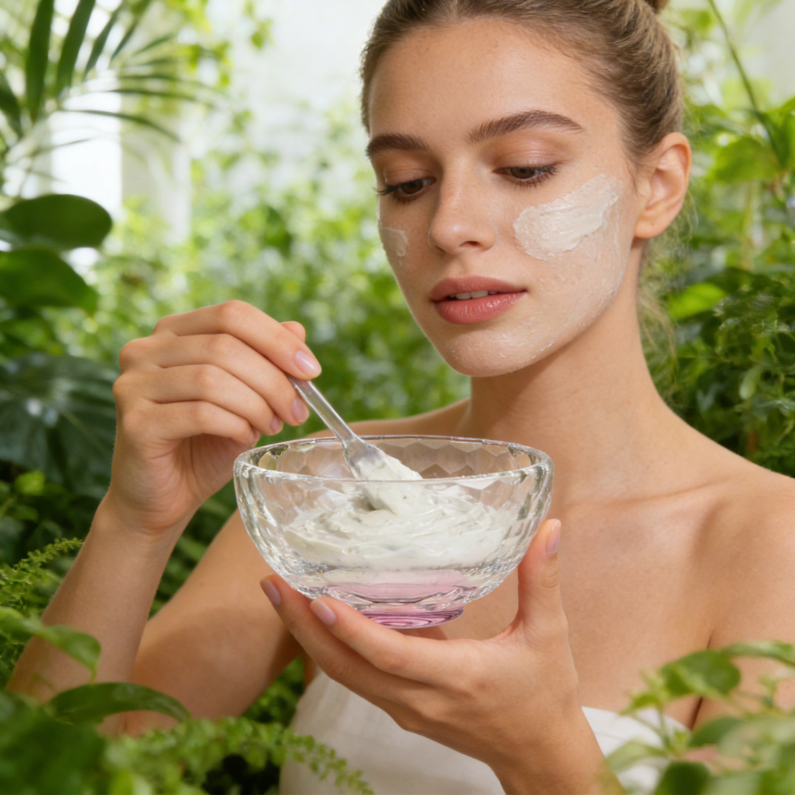 ชามผสมมาสก์หน้าแก้วใส ขนาดเล็ก - Face Mask Skincare บทวิจารณ์และราคา